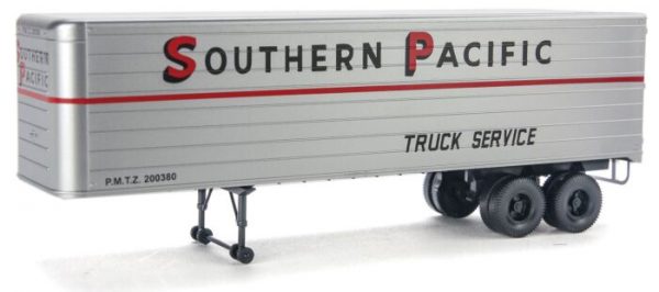 Walthers SceneMaster 2412  35' Fluted-Side Trailer, SP (2 Pack)