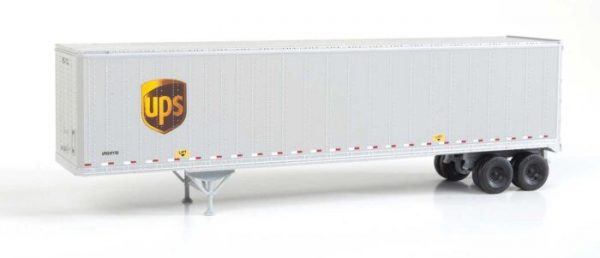 Walthers SceneMaster 2213  45' Stoughton Trailer, UPS (2 Pack)