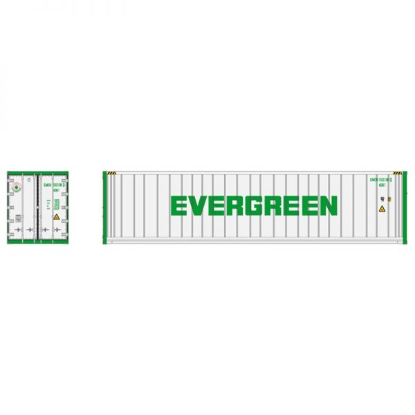 Atlas 50005998   N 40’ Refrigerated Containers, Evergreen (3 Pack)