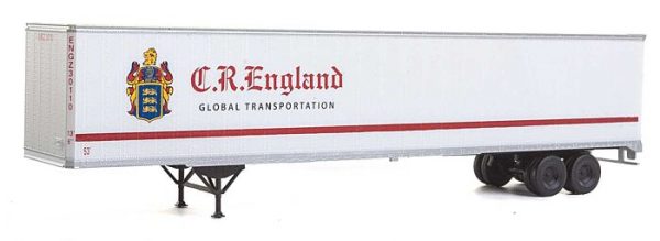 Walthers SceneMaster 2451  53' Stoughton Trailer, C.R. England (2 Pack)