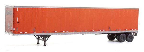 Walthers SceneMaster 2456  53' Stoughton Trailer, Schneider National (2 Pack)