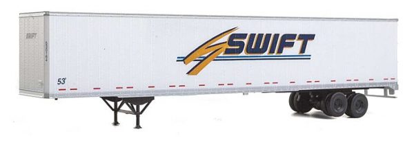 Walthers SceneMaster 2457  53' Stoughton Trailer, Swift (2 Pack)