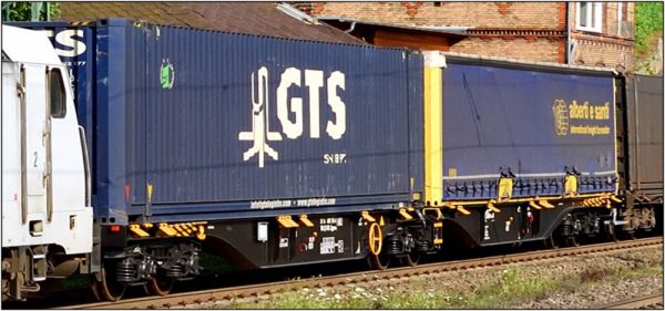 B-Models 59402  Container Cars Sggmrss 90', GTS