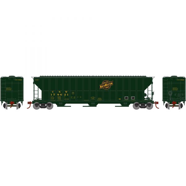 Athearn HO 81559  FMC 4700 Covered Hoppers, C&NW