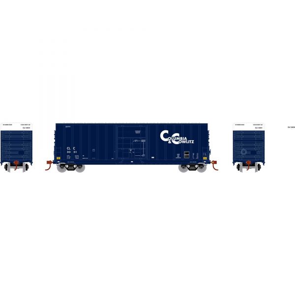 Athearn 1512   50' Exterior Post High Cube Plug Boxcar, CRC