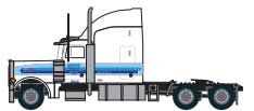 Trainworx 67948-02  Peterbilt 379 Tractor, Marten