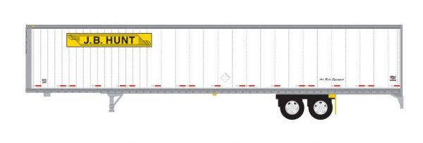 Trainworx 65340-09   53' Van Trailer, JB Hunt