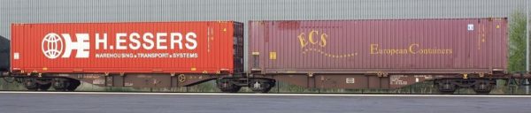 B-Models 59103  Container Cars Sggmrss 90', Touax