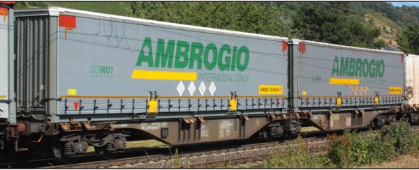 B-Models 59306  Container Cars Sggmrss 90', AMBROGIO