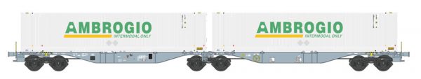 B-Models 59308  Container Cars Sggmrss 90', AMBROGIO
