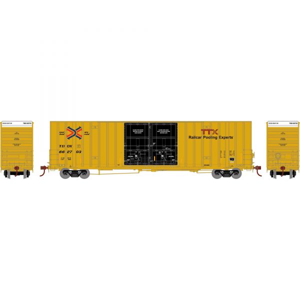 Athearn 75294  60' Gunderson Boxcar, TTX - Forward Thinking