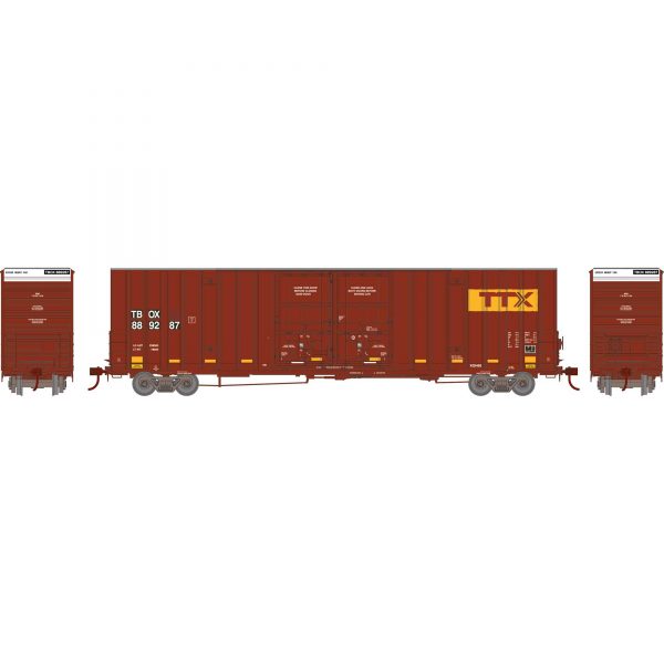 Athearn 75297  60' Gunderson Boxcar, TTX #889287