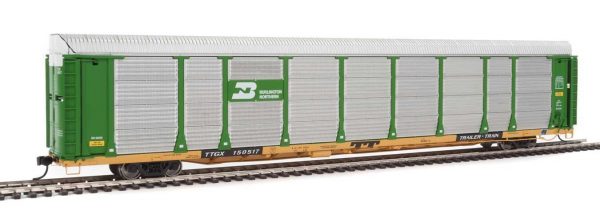 Walthers Proto 101323  89' Thrall Bi-Level Auto Carrier, BN