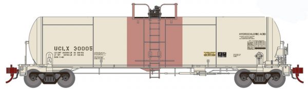 Athearn Genesis 40185   GATC 20,000-Gallon GS Tank, UCLX #30005