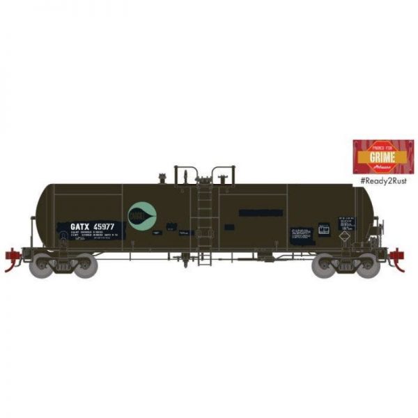 Athearn Genesis 40199   GATC 20,000-Gallon GS Tank, GATX/Cargill #45977