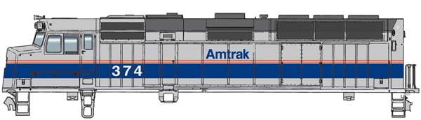 Walthers Mainline 19467  EMD F40PH Phase IV, Amtrak (DCC/Sound)