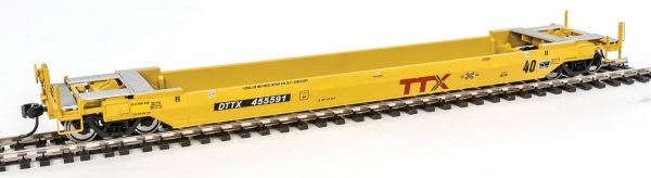 Walthers Proto 109128  Gunderson Rebuilt All-Purpose 40' Well Car, TTX DTTX #45559 (New & Railbox Logo)