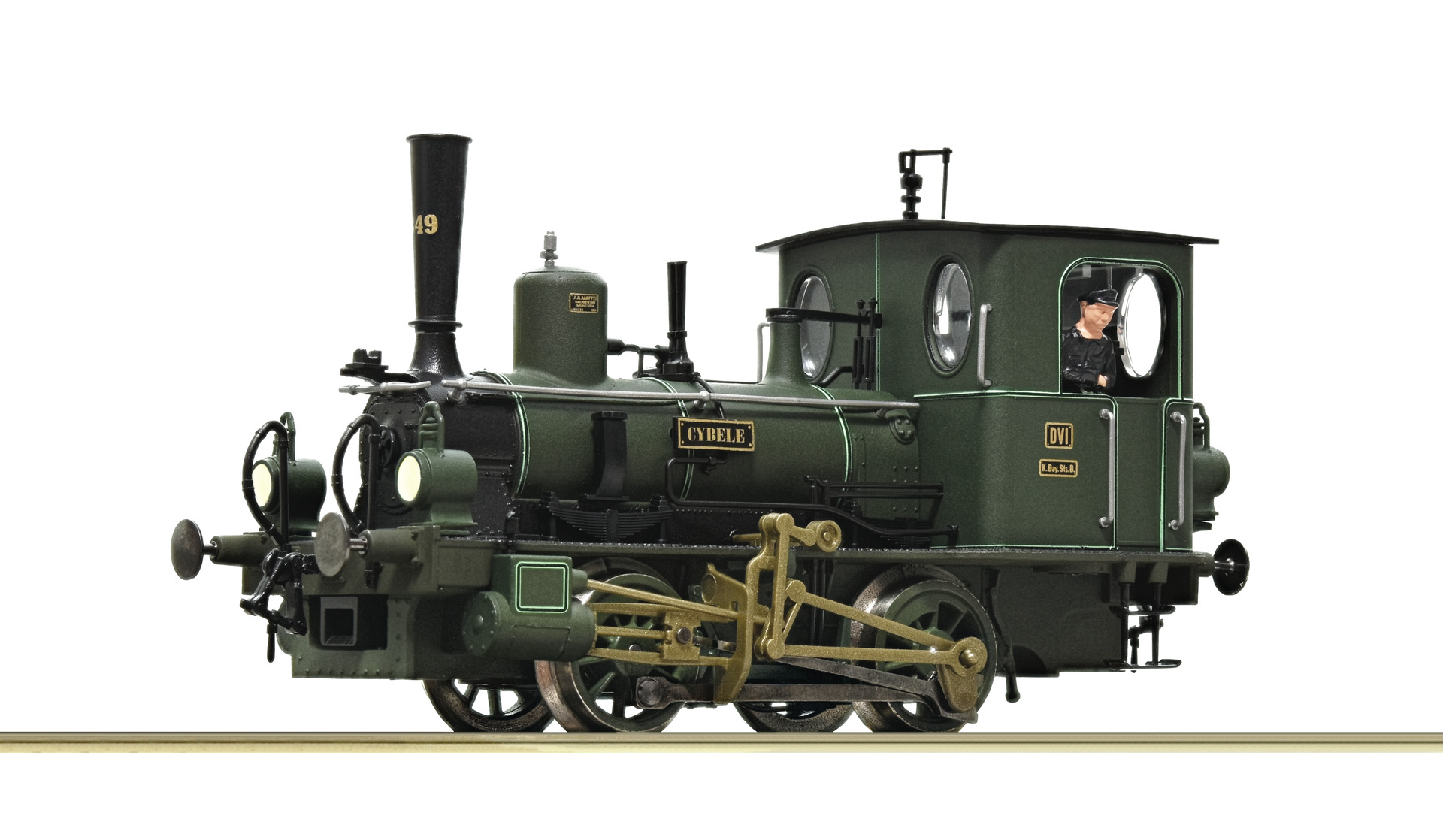 Roco 70240  Steam locomotive "CYBELE" (Bavarian D VI), K.Bay.Sts.B.