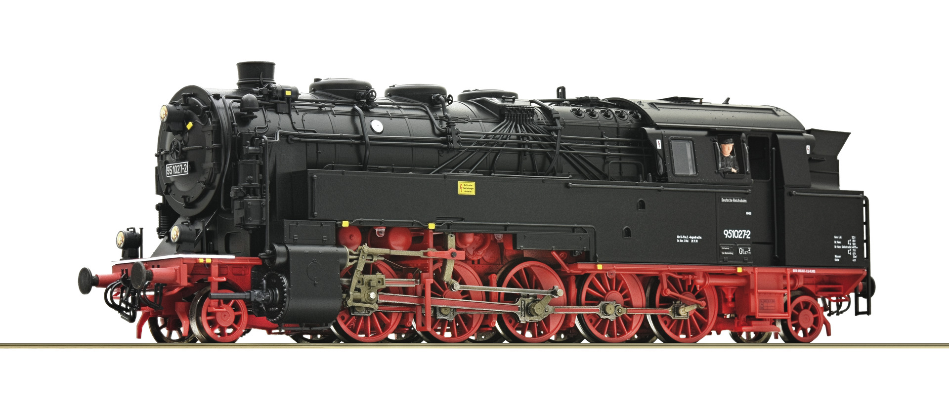 Roco 71098  Steam locomotive 95 1027-2, DR (DCC/Sound)