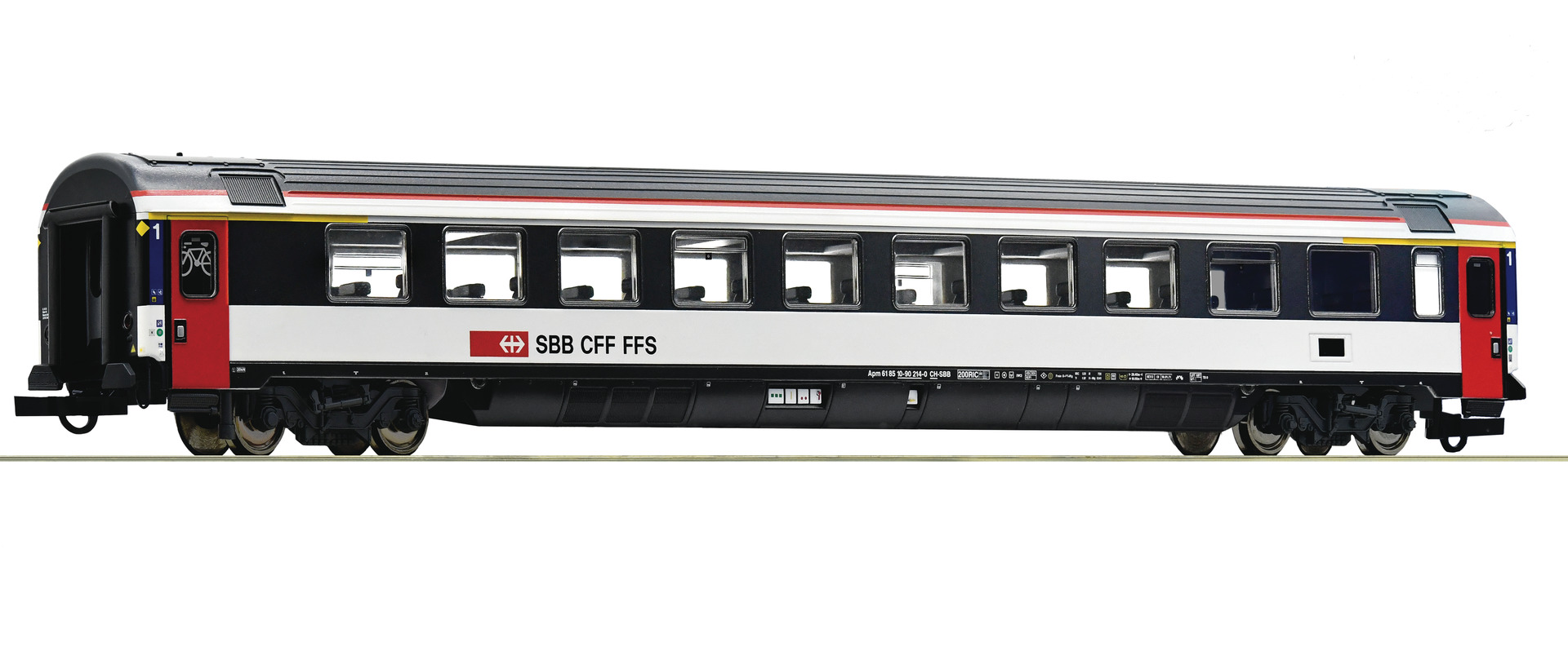 Roco 74634   1st class EC coach, SBB