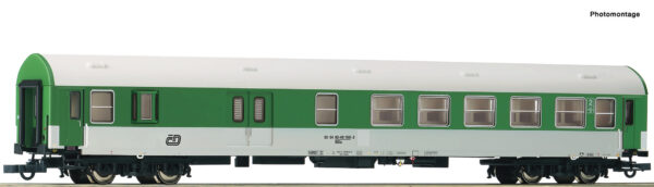 Roco 74786   2nd class coach with baggage compartment, CD