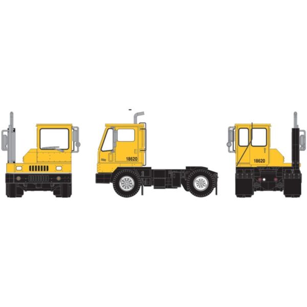 Athearn 29140  Modern Yard Tractor, Yellow w/Black Bumper