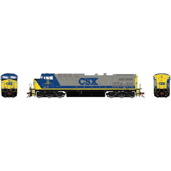 Athearn Genesis 31551  Diesel Locomotive G2 AC4400CW, CSX #17