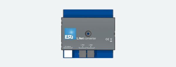 ESU 50097  L.Net Converter to connect handheld throttles and feedback modules to ECoS or CS1