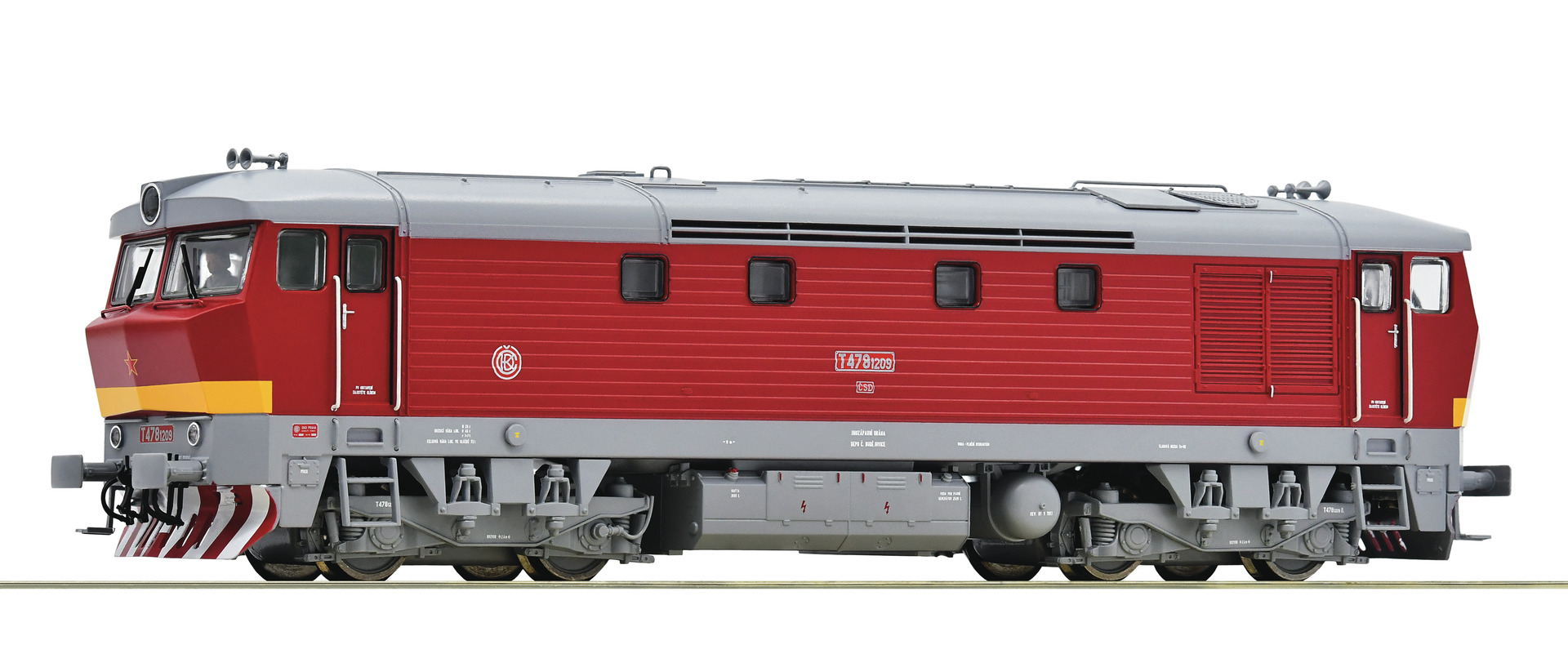 Roco 70920  Diesel locomotive class T 478.1, CSD