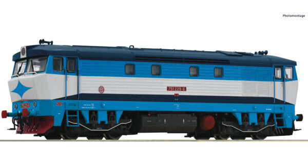Roco 70924  Diesel locomotive 751 229-6, CD