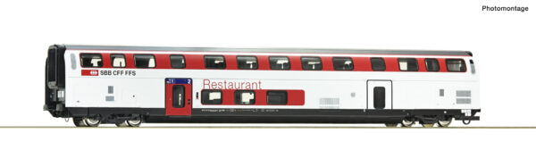 Roco 74717   Double deck dining coach, SBB