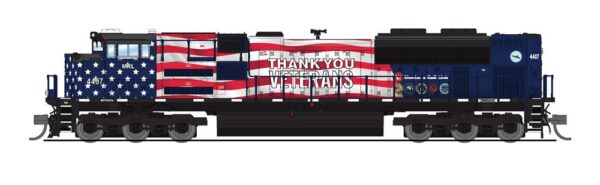 Broadway Limited Imports 7026 EMD SD70ACe, MRL #4407, Veterans Tribute (DCC/Sound)