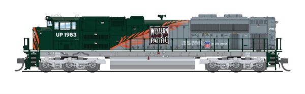 Broadway Limited Imports 7032 EMD SD70ACe, UP #1983, Western Pacific Heritage livery (DCC/Sound)