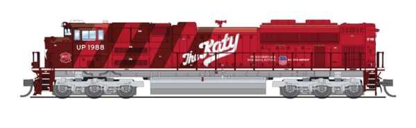 Broadway Limited Imports 7033 EMD SD70ACe, UP #1988, Missouri-Kansas-Texas Heritage livery (DCC/Sound)