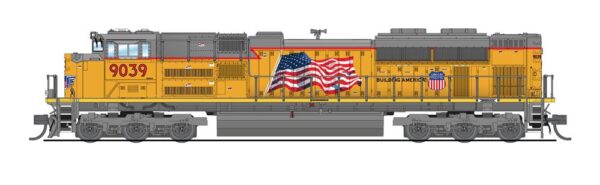 Broadway Limited Imports 7040 N EMD SD70ACe, UP #9039, "Building America" (DCC/Sound)