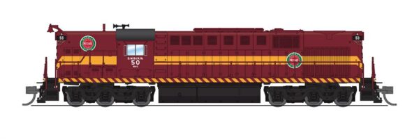 Broadway Limited Imports  6616 Alco RSD-15, DM&IR #50, Maroon w/ Broad Stripe (DCC/Sound)