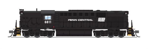 Broadway Limited Imports  6620 Alco RSD-15, Penn Central #6811, Black w/ White Lettering & Logo (DCC/Sound)
