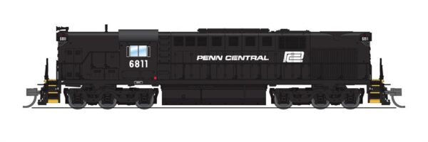 Broadway Limited Imports  6620 Alco RSD-15, Penn Central #6811, Black w/ White Lettering & Logo (DCC/Sound)
