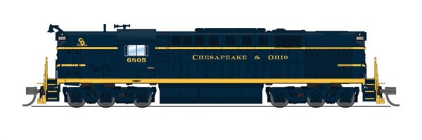Broadway Limited Imports  6628 Alco RSD-7, C&O #6805, Blue & Yellow (DCC/Sound)