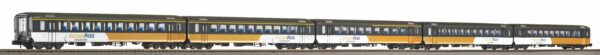 Piko 94399   5-piece passenger coaches EW I Golden Pass, BLS