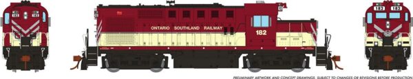 Rapido Trains 32573 RS-18u, Ontario Southland #181 (DCC/Sound)