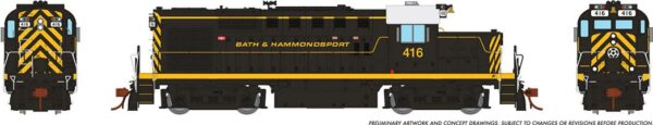 Rapido Trains 32080 RS-18u, Bath and Hammondsport #416