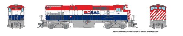 Rapido Trains 33035  MLW M420, BCR - Red, White & Blue Scheme: #642