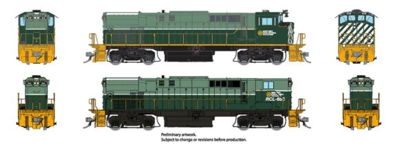 Rapido Trains 33024  MLW M420 + M420B, BCR - Two-Tone Green Scheme: #641 + #681