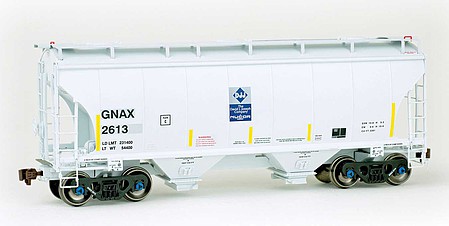 American Limited Models 2021  TrinityRail 3281 Cu.Ft. 2-Bay Covered Hopper, Holcim GNAX #2613