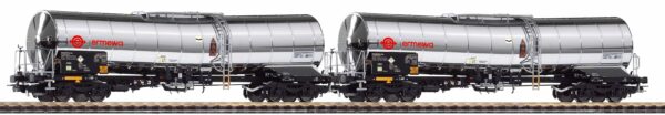 Piko 58253   2-pcs Tank cars, Ermewa