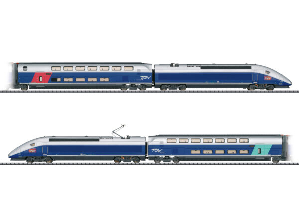 Trix 22381  TGV Euroduplex high speed train, SNCF (DCC/Sound)