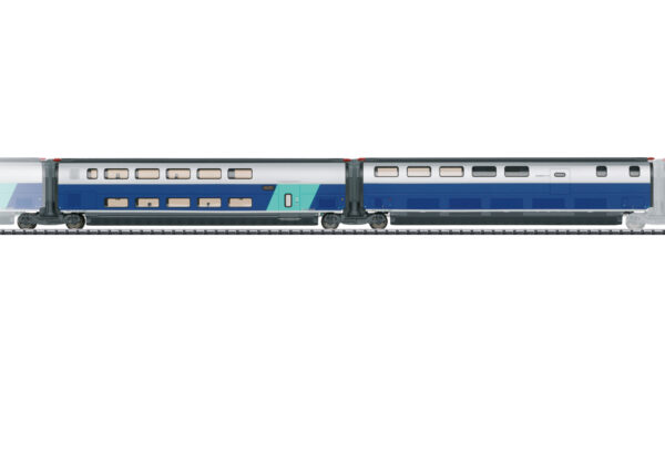 Trix 23489  Add-on car set 3 for the TGV Euroduplex