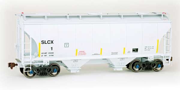 American Limited Models 2006  TrinityRail 3281 Cu.Ft. 2-Bay Covered Hopper, St. Lawrence Cement SLCX #1