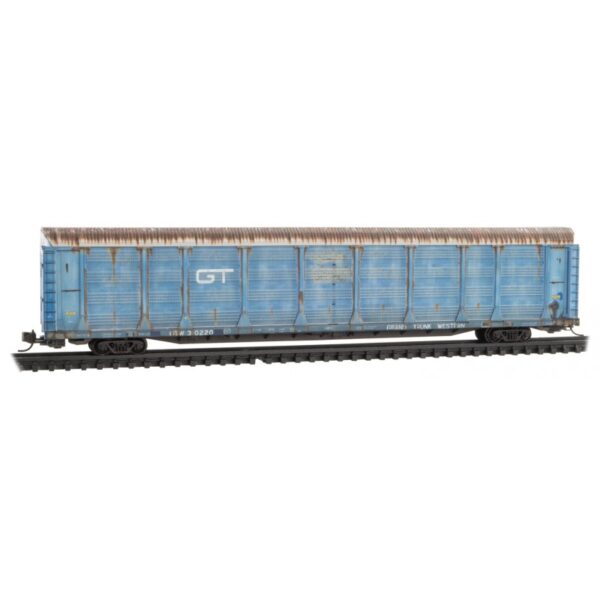 Micro Trains 11144430   Weathered Auto Rack, GT #310220
